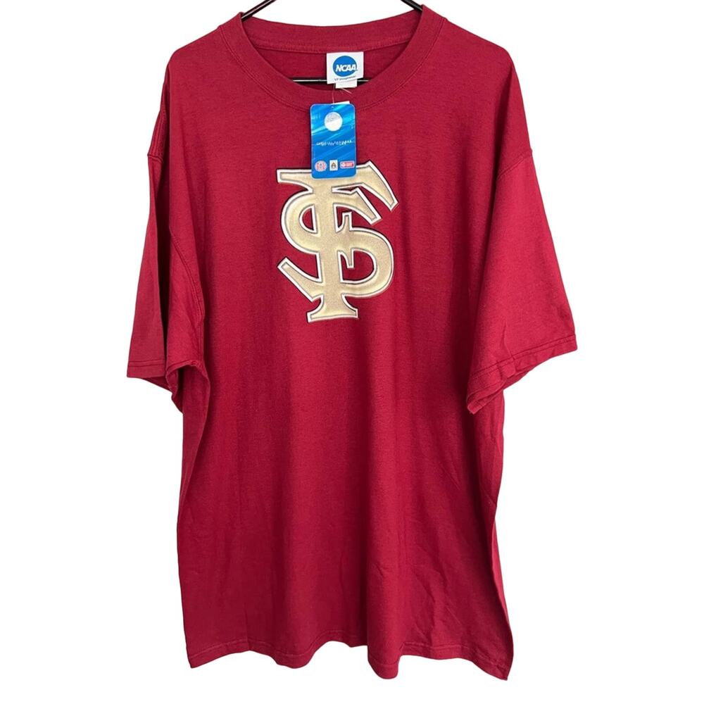 Vintage Logo Florida State Seminoles Shirt Adult XL FITS XXL FSU NEW WITH TAGS